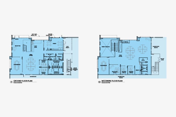 Anaheim Industrial Building office Floor Plan Thumbnail